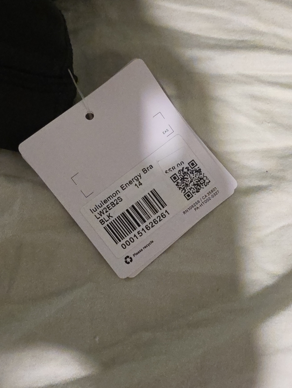 NWT Lululemon energy bra size 14 - Picture 3 of 5
